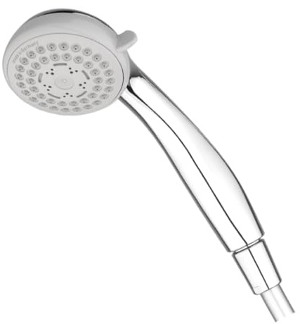 Schläfer 8196000 | Manopola Doccia G 1/2 pollici (Ø20,96mm), Soffione Doccia Cromato 3 Modalità Spray, Doccetta Universale Köln-3 Soffione Multigetto 3-getti Massaggio, Doccia, Normale