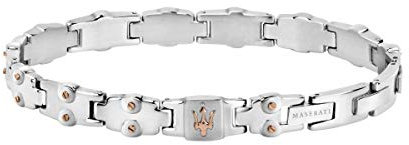 Maserati Herrenarmband, JEWELS Kollektion, aus Edelstahl, Rosegold PVD - JM419ASA03
