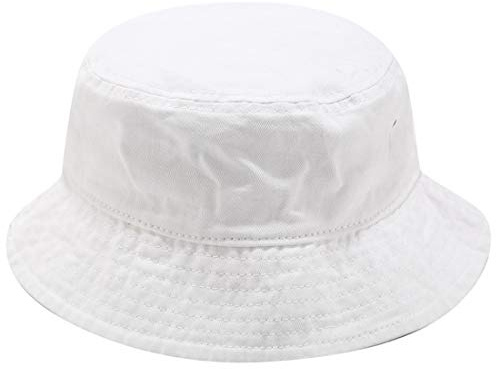 Yixda Vintage bomull fiskarhatt solhatt tvättad retro utomhus bucket hatt