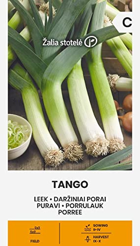 Zalia stotele | POIREAUX TANGO des Graines | Graines de Légumes | Graines de Plantes | Graines de Jardin | 1 Paquet