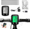 Hojalis Bike Computer, 19 Functions IP54 Waterproof Bicycle Speedometer Odometer, Wired GPS Cycling Computer with LCD Backlight Display Touch Screen, Automatic Start/Stop Bicycle Odometer for Cycling