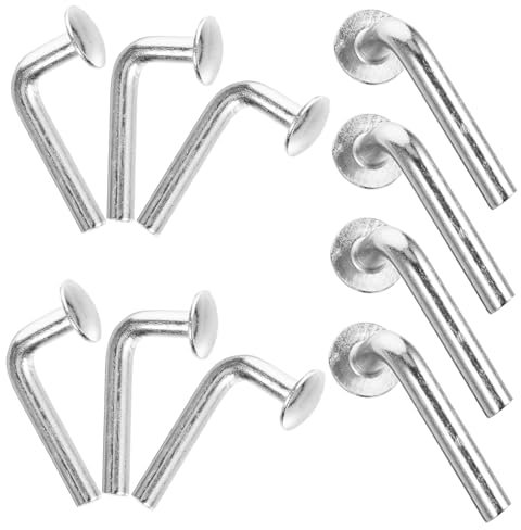 HAWILLOSCH Bullone Di Sicurezza Universale Per Scaffalature Per Pallet M5 Perno Di Caduta Zincato Per Innesto Trave Bullone A J Clip A J Per Scaffalature