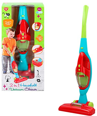 Color Baby 44307 Elektrischer Staubsauger 2 in 1, 3 Jahre bis 99 Jahre , Multicolor