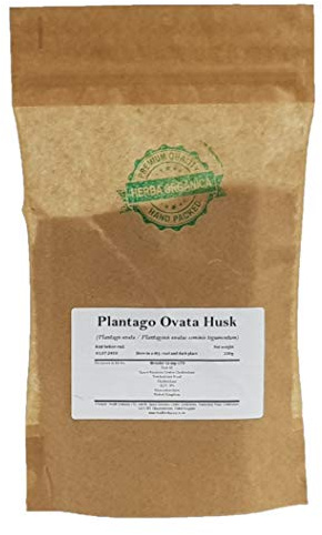 Herba Organica - Psyllium Blond téguments - Plantaginis Ovatae Seminis Tegum - Plantago Ovata Husk (200g)