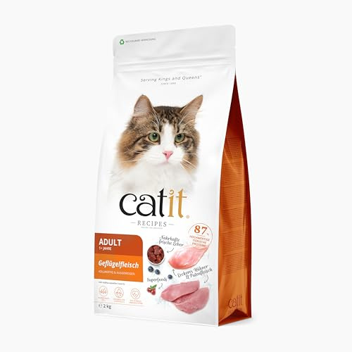 Kattfoder CATIT Recept Vuxen Fåglar 2 kg