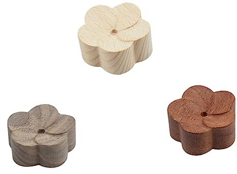 Cabilock 3piezas Difusor De De Madera Natural para Coche Diseño Elegante Aromatizante De Esencias Diffuser para Aceites Decoración De Automóvil y