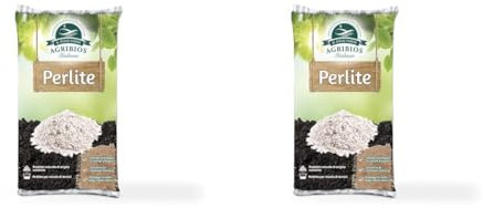 Perlite Giardinaggio 5L - Utilizzabile Sia Come Perlite Per Piante In Vaso, Inerti Per Piante Grasse, Perlite Per Piante Carnivore E Per Tutti I Tipi Di Terreno - Peso 300g (Confezione da 2)