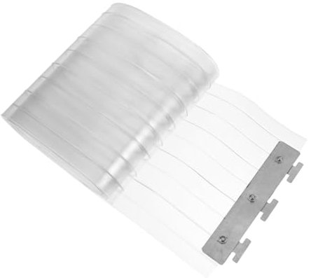 iplusmile Weicher Türvorhang Gefriervorhang Austausch Von Streifenvorhängen Gefriertürvorhang Küchenzubehör Türstreifen, Vorhang, Lagertüren Kühlere Vorhänge Transparent Rostfreier Stahl