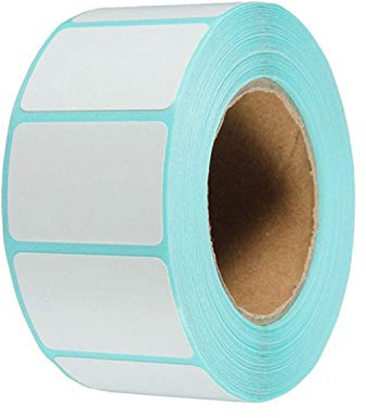 Aobetak Lot de 800 étiquettes autocollantes blanches 60 mm x 30 mm pour bocaux de congélation Imprimantes
