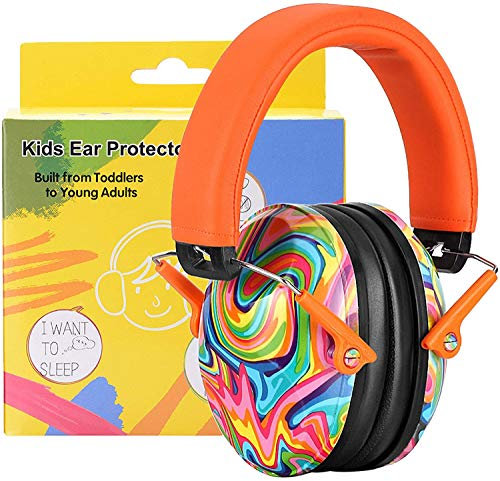 PROHEAR 032 Protectores de Oído para Niños, Cascos Antiruido para Adolescente, Autismo Protección Auditiva con Diadema Ajustable, Reducción de Ruido Cascos Protección Auditiva de Audición