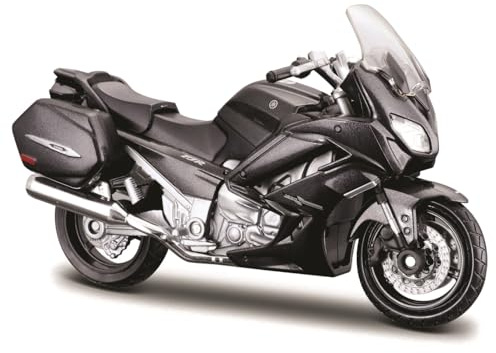 Bburago B18-51085 1:18 Yamaha FJR1300 AS, Disegni e Colori Assortiti