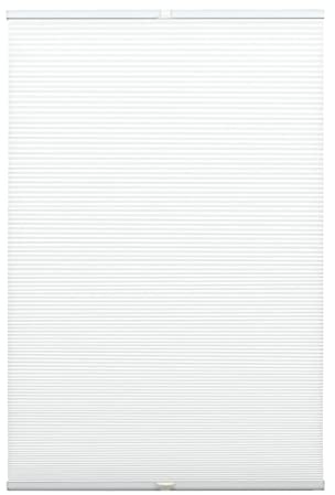 GARDINIA Wabenplissee Concept Tageslicht, Blickdicht, Lichtdurchlässig, Faltrollo, Einfach in der Breite kürzbar, EASYFIX Plissee, Weiß, 40 x 130 cm