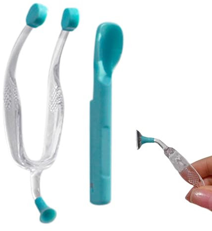 Dispositivo per la rimozione di lenti contatto morbide - Applicatore di contatti in silicone e strumento di rimozione,Rimozione e inserimento di lenti contatto morbide, pinzette contatto Teksome