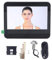 Fockety Visor de Puerta Digital, Cámara de Mirilla de Puerta Inteligente WiFi 1080P HD, con Pantalla LCD de 4,3 Pulgadas, Visión Nocturna, Detección de Movimiento, Gran Angular de 120°
