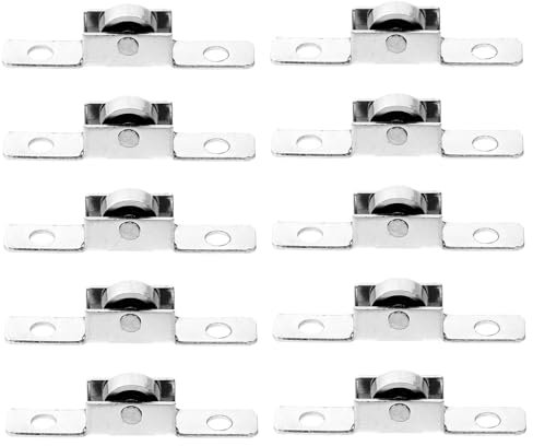 ARTIBETTER 10 Stück Türriemenscheibe Rollenfenster Ersatz Eisenrad Führungsrad Für Fenster Schiebetür Riemenscheibe Hardware Türen