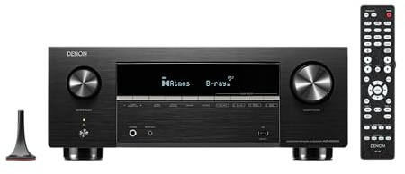 Denon AVR-X3900H - Receptor AV de 9.4 canales, transmisión de audio multihabitación HEOS