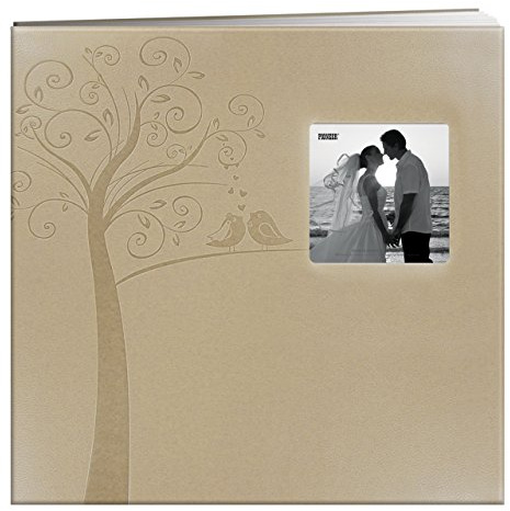 Pioneer Photo Albums MB-10EW Ivory Tree Scrapbook, Beige 12x12 Inches