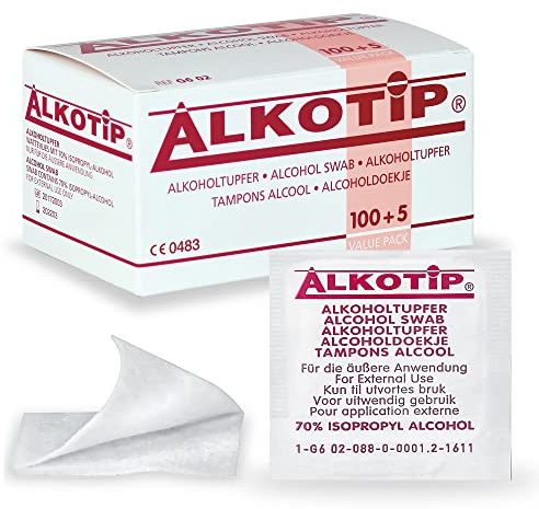 Alkotip 01273467 Standard Alkoholtupfer (105-er Pack)