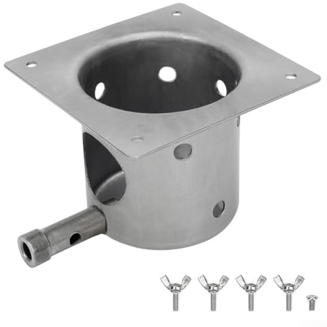 Edelstahl Feuertopf Ersatz Holz Pellet Smoker Grill für Traeger, für PitBoss, für Pellet Grill Brenner