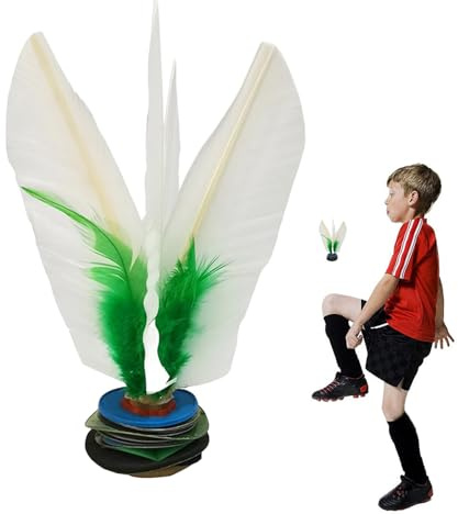 Chinese Footbag Game - Handmade Spring, Traditional Jianzi Kick Toy, Outdoor Sports Equipment | Reliable Safety for All Ages, Family Game, Park, Tree Game