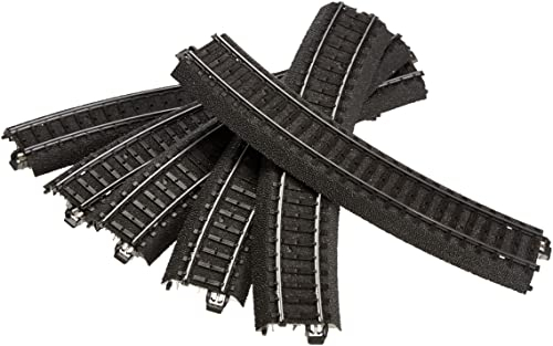 Märklin – 24130 - Gebogenes C-Gleis Radius 1 (Inhalt: 6X) – stabiles Modellgleis – realistische Schotteroptik – sicheres Stecksystem – Zubehör Modelleisenbahn – ab 15 Jahren – Spur H0