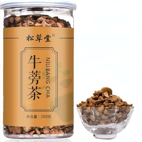 Té de bardana enlatado Té de hierbas saludable orgánico 260 g Té medicinal de hierbas Niubangcha