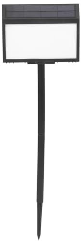 OSALADI 1 Set Solar House Number Sign LED Illuminated Outdoor Address Plaque Waterproof Solar Powered House Number Light with Stakes for Outside Home Yard Street House