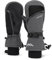 Caracaleap Skihandschuhe Winterhandschuhe Handschuhe Herren Damen Winter Schnee Fäustlinge Wasserdicht Winter Handschuhe Grau L-XL