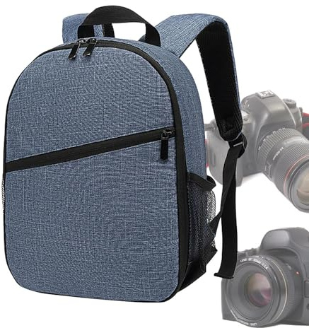 Kameraryggsäckar för fotograferingar, vattentäta stora kameraväskor för fotografier – kompakt kamera laptopryggsäck, fotoryggsäck för DSLR-spegelreflexkamera