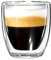 mohnblume - ESPRESSO-Tasse 80ml, doppelwandig (Thermoglas) mit Schwebeeffekt