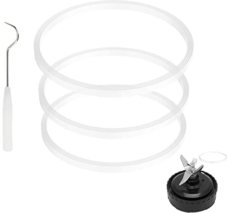 3.22-inch Blender Rubber Gaskets Fit for Ninja Blender, 3 Pack
