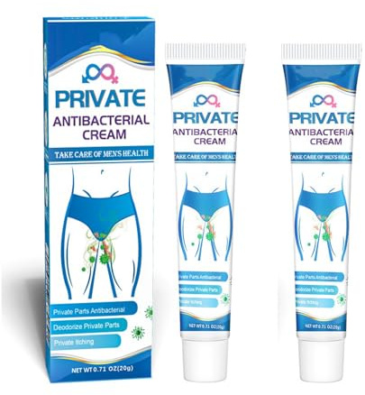 Antibacterial Ointment 2PCS,Antibacterial for Private Parts for Men & Women | Men's inguinal Antifungal, Deodorizing Anti-Fungal,Deodorizing Anti-Fungal, 40g Externalfor Men/Women,Quickly Relieve Itching