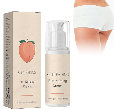 Cream para el Cuidado de los Glúteos, Crema de Acné de Cadera, Crema para Granos de Glúteos, Limpieza de Poros Zona del Muslo, 100 ml