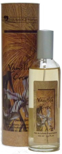 Provence et Nature: Eau de Toilette Vanille Kokosnuß, 100 ml Flasche - mit pflanzlichen Duftstoffen