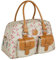 LÄSSIG Baby Wickeltasche Babytasche Kliniktasche Stylische Tasche Mama inkl. Wickelzubehör/Vintage Mero Bag, Rosebud Fairytales