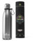 Greens Steel Edelstahl Trinkflasche - 750 ml, Silber I Doppelwandige vakuumisolierte Wasserflasche I Mit Karabiner & Geschenkbox I Wiederverwendbar & auslaufsicher für Erwachsene & Kinder, BPA frei
