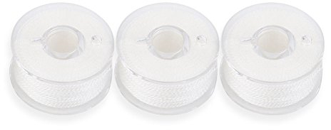 PVA Schnur, 3 Stück Wasserlösliches PVA White Bait Line Trichtersystem 20 m Angelschnur Bandwerkzeug