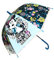 Umbrella Minnie Heart Sweet Automatic Dome Umbrella Children Girl 45cm, Pequeña