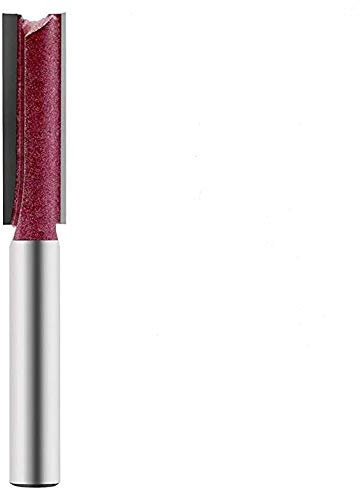 Tungsten Carbide Double Flute Straight Router Bits Wood Router Bit 1/2 1/4 Shank Set Metric Flute for Woodworking Groove Chisel bits