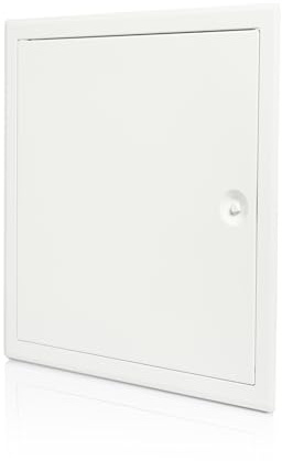 Proxinova Sportello Ispezione 500x500 mm, Sportello per Muro Outdoor Resistente, Sportello Ispezione in Metallo per Manutenzione Contatore Acqua, Gas, Contatore Elettrico, Chiusura Sportello a Chiave