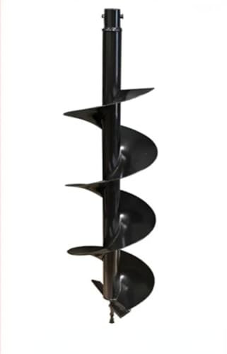 Punta per trapano a coclea di terra, 250 x 800 mm, compatibile con piantagione a benzina, accessori per utensili elettrici, larghezza 25 cm (lama singola)