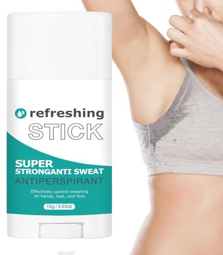 Antiperspirant för män deodorant stick mot svett | 15 g parfymerad lösning mot svetsning för friskhet och säkerhet