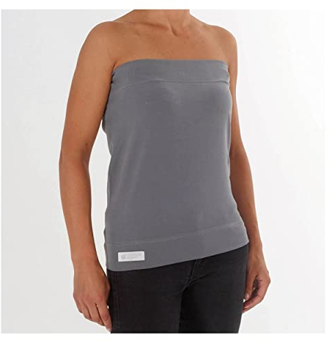 Candide Skin-to-Skin Shirt, Bondig-Top, Enger Hautkontakt, Haut-zu-Haut, L/XL, grau