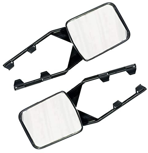 UKB4C Caravan Towing Mirrors, Two Universal-Fit Mirror, Convex Caravan Accessories