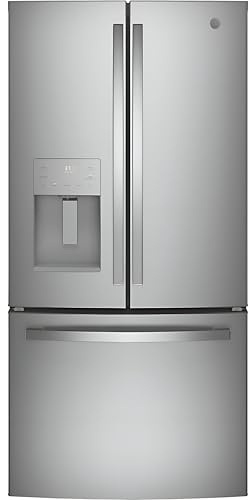 GE GYE18JYLFS 17.5 Cu. Ft. Counter-Depth French Door Refrigerator