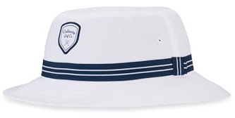 Callaway Golf Sombrero Bucket 2025, Blanco/Azul Marino, L/XL