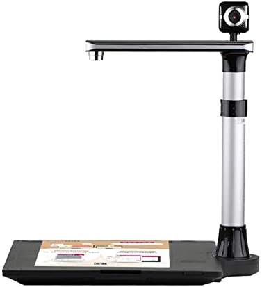 Escáner de Documentos, Escáner de cámara de Libro de Doble cámara W1200T Pro 1200DPI HD + 500DPI A3 Tamaño de escaneo rápido for el hogar/Oficina/Escuela