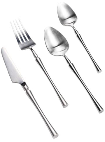 Zerodeko 1 Impostato Posate pesante argenteria contadina utensile forchetta cucina cucine taileur Bellissimo taglierino forchette cucchiai stoviglie in metallo acciaio inossidabile 304
