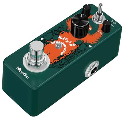 IOppWin Pedales de guitarra: distorsión británica, Blues Overdrive, Tube Screamer, Heavy Metal Dist, distorsión de tubo y distorsiones de plexiglás - Tonos analógicos, para principiantes de guitarra