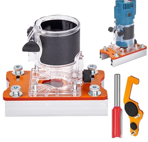 Supporto 2 in 1 per utensili da taglio e taglio del legno – Supporto aggiuntivo di posizionamento e per macchine da intaglio del legno, fissaggio di precisione a base di intaglio